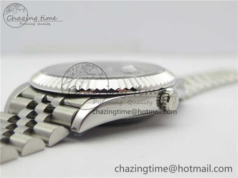 DateJust 41mm 126334 SS BP Maker 1:1 Best Edition New Version Black Crystal Dial on Jubilee Bracelet