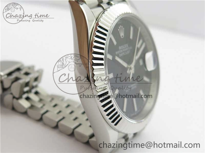 DateJust 41mm 126334 SS BP Maker 1:1 Best Edition New Version Black Dial on Jubilee Bracelet