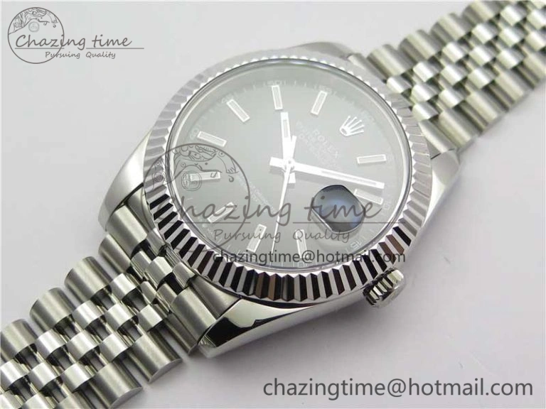 DateJust 41mm 126334 SS BP Maker 1:1 Best Edition New Version Black Dial on Jubilee Bracelet