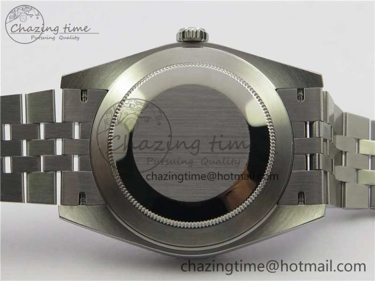 DateJust 41mm 126334 SS BP Maker 1:1 Best Edition New Version Blue Dial on Jubilee Bracelet