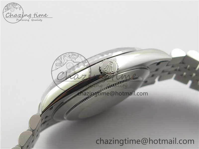 DateJust 41mm 126334 SS BP Maker 1:1 Best Edition New Version Blue Dial on Jubilee Bracelet