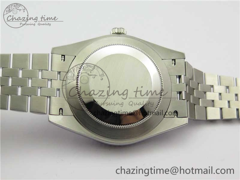 DateJust 41mm 126334 SS BP Maker 1:1 Best Edition New Version Blue Roman Dial on Jubilee Bracelet