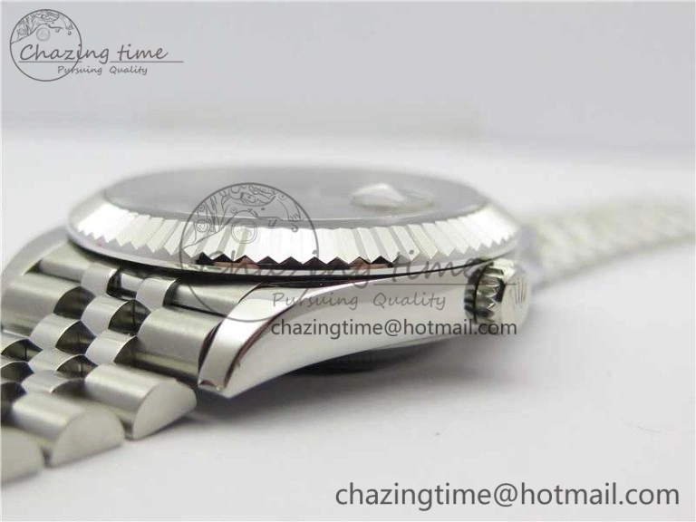 DateJust 41mm 126334 SS BP Maker 1:1 Best Edition New Version Brown Dial on Jubilee Bracelet