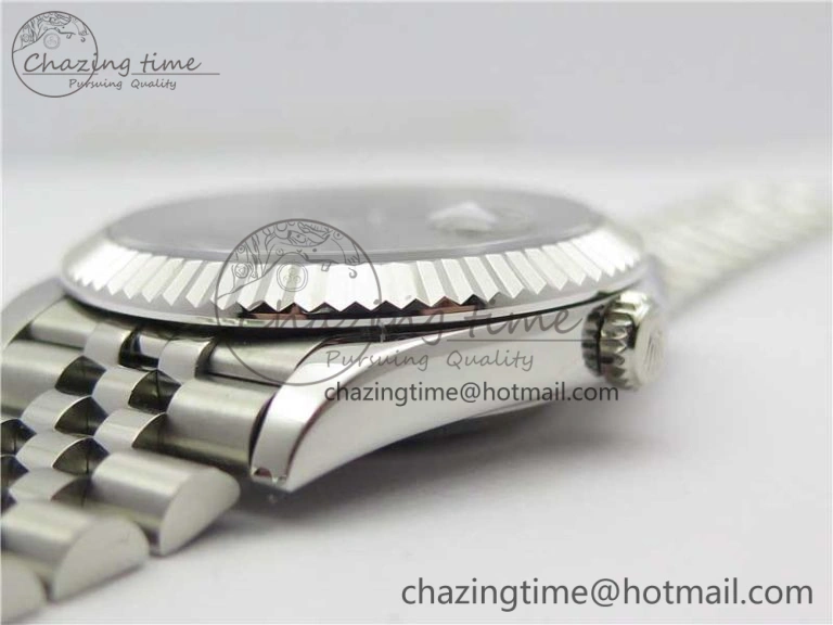 DateJust 41mm 126334 SS BP Maker 1:1 Best Edition New Version Gray Dial on Jubilee Bracelet