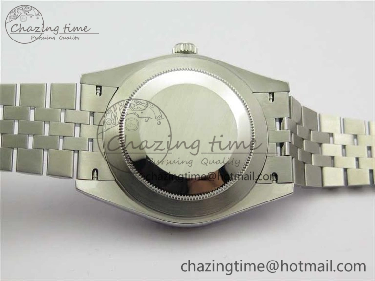 DateJust 41mm 126334 SS BP Maker 1:1 Best Edition New Version Gray Green Roman Dial on Jubilee Bracelet