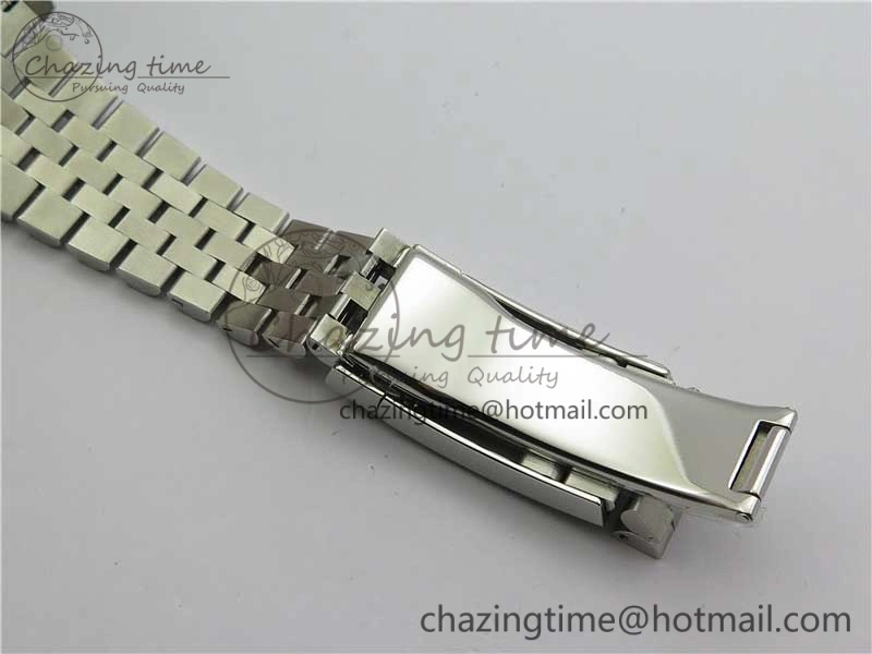 DateJust 41mm 126334 SS BP Maker 1:1 Best Edition New Version Gray Green Roman Dial on Jubilee Bracelet