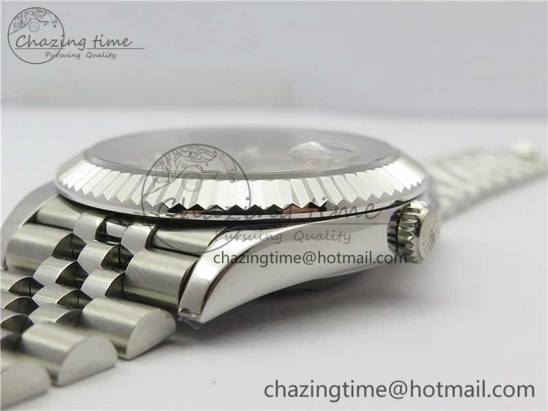 DateJust 41mm 126334 SS BP Maker 1:1 Best Edition New Version Silver Crystal Dial on Jubilee Bracelet
