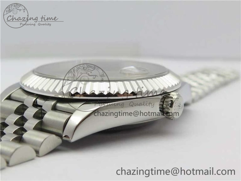 DateJust 41mm 126334 SS BP Maker 1:1 Best Edition New Version Silver Roman Dial on Jubilee Bracelet