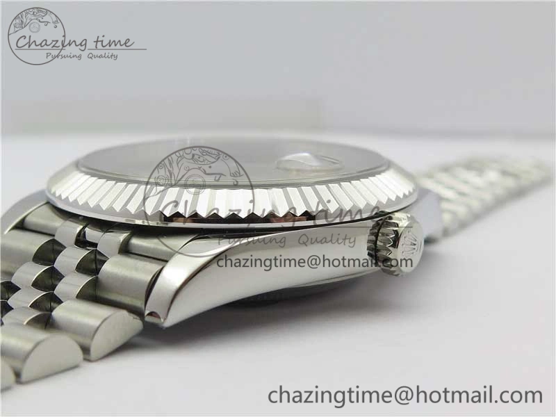 DateJust 41mm 126334 SS BP Maker 1:1 Best Edition New Version Silver Roman Dial on Jubilee Bracelet