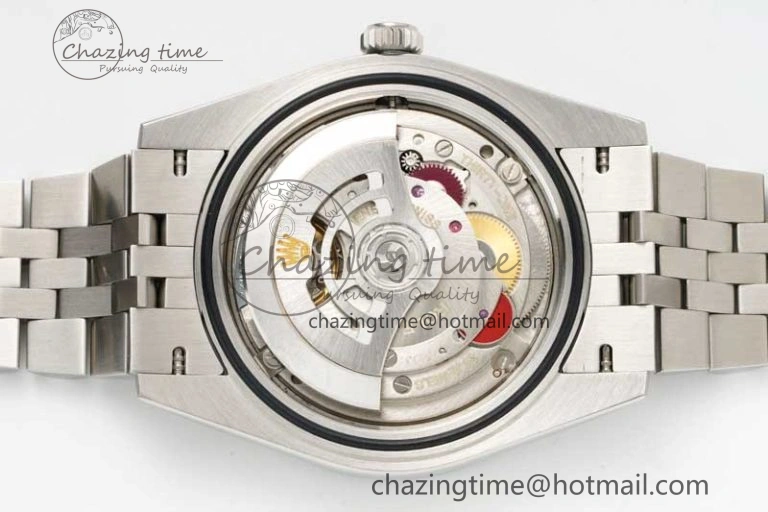 DateJust 41mm DIWF 1:1 Best Edition 904L Steel Green Diamonds Bezel Gray Dial Arabic Marker on Jubilee Bracelet SA3235