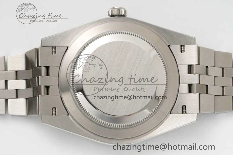 DateJust 41mm DIWF 1:1 Best Edition 904L Steel Green Diamonds Bezel Green Dial Arabic Marker on Jubilee Bracelet SA3235