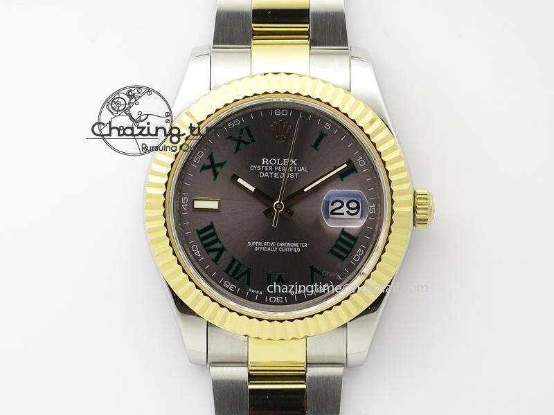 DateJust II 116333 BP-Maker V2 Best Edition SS YG Grey Dial On Oyster Bracelet 41MM  A2824