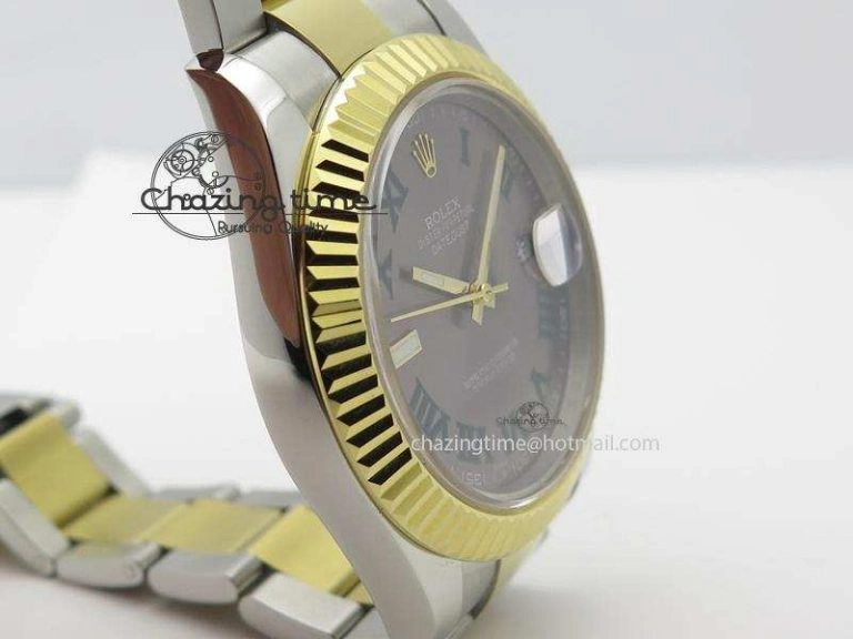 DateJust II 116333 BP-Maker V2 Best Edition SS YG Grey Dial On Oyster Bracelet 41MM  A2824