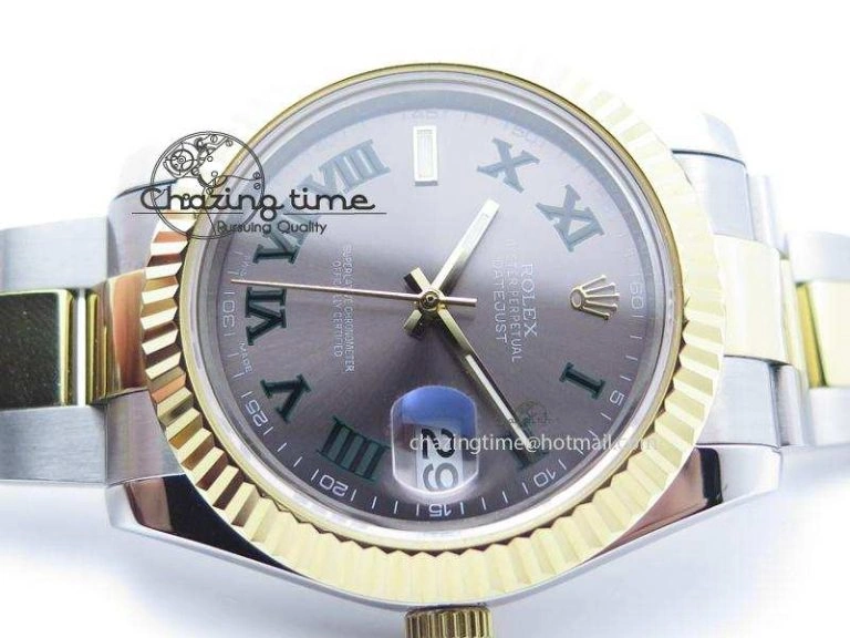 DateJust II 116333 BP-Maker V2 Best Edition SS YG Grey Dial On Oyster Bracelet 41MM  A2824