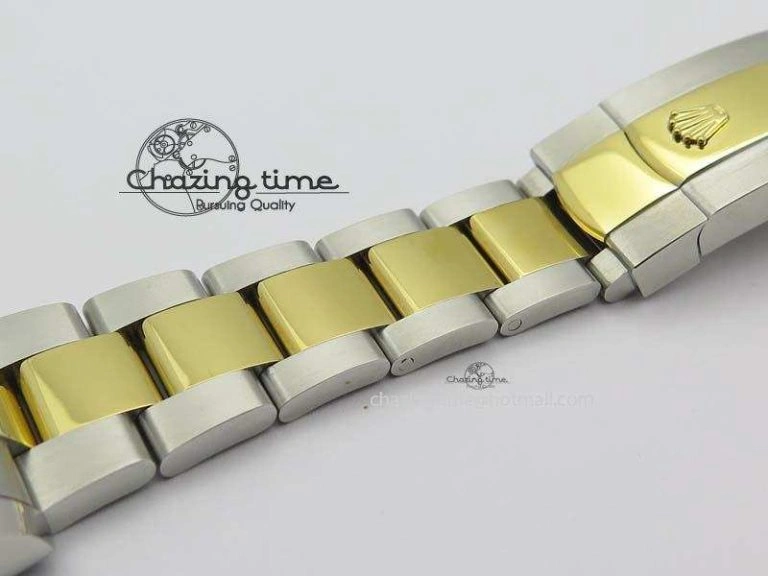 DateJust II 116333 SS YG 41mm EW Best Edition Gray Dial Roman Markers On SS Bracelet A3136