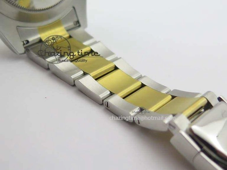 DateJust II 116333 SS YG 41mm EW Best Edition Gray Dial Roman Markers On SS Bracelet A3136