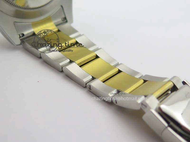 DateJust II 116333 SS YG 41mm EW Best Edition Gray Dial Roman Markers On SS Bracelet A3136