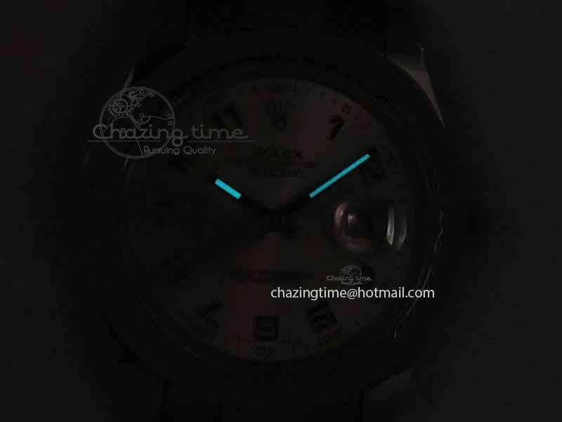 DateJust II 116334 41mm SS BP Maker Best Edition Silver Blue Arabic Dial On SS Bracelet SA3136