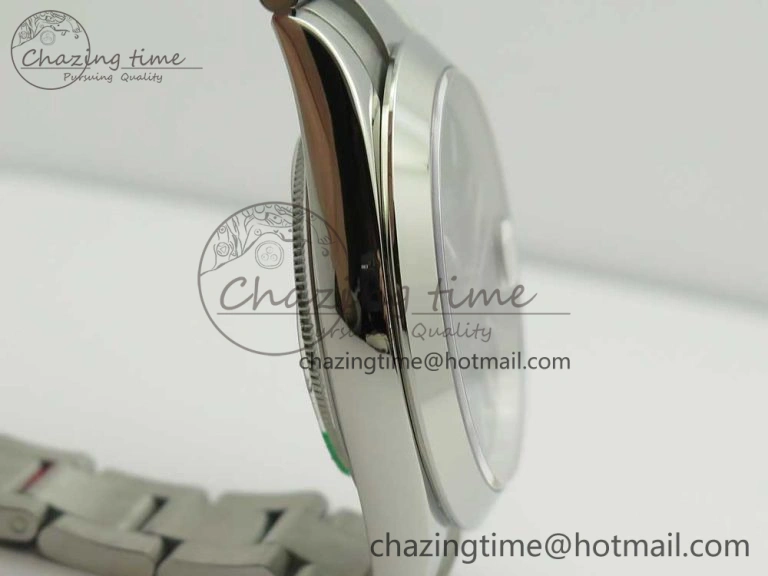 DateJust II 126334 41mm SS BP 1:1 Best Edition Black Dial Sticks Makers on Oyster Bracelet