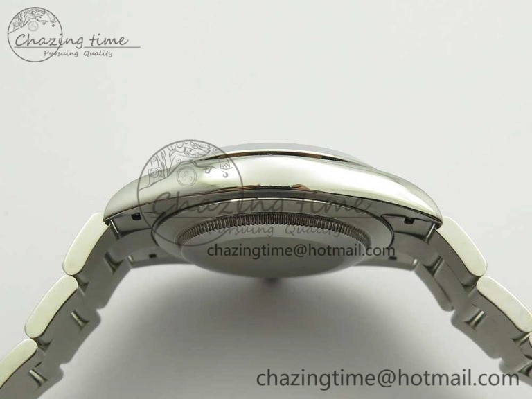 DateJust II 126334 41mm SS BP 1:1 Best Edition Gray Dial Sticks Makers on Oyster Bracelet