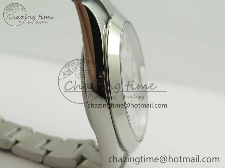 DateJust II 126334 41mm SS BP 1:1 Best Edition White Dial Sticks Makers on Oyster Bracelet