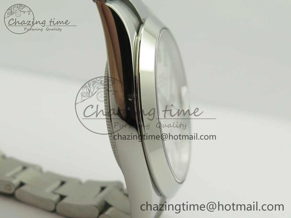 DateJust II 126334 41mm SS BP 1:1 Best Edition White Dial Sticks Makers on Oyster Bracelet