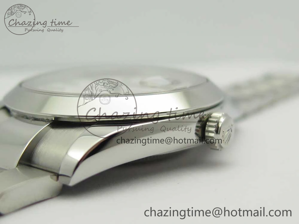DateJust II 126334 41mm SS BP 1:1 Best Edition White Dial Sticks Makers on Oyster Bracelet