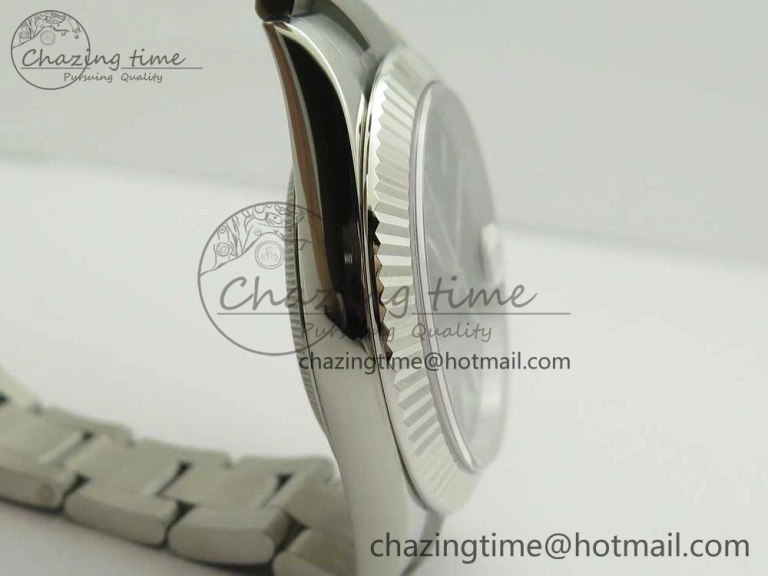DateJust II 126334 41mm SS BP Maker 1:1 Best Edition Blue Dial Fluted Bezel on Oyster Bracelet