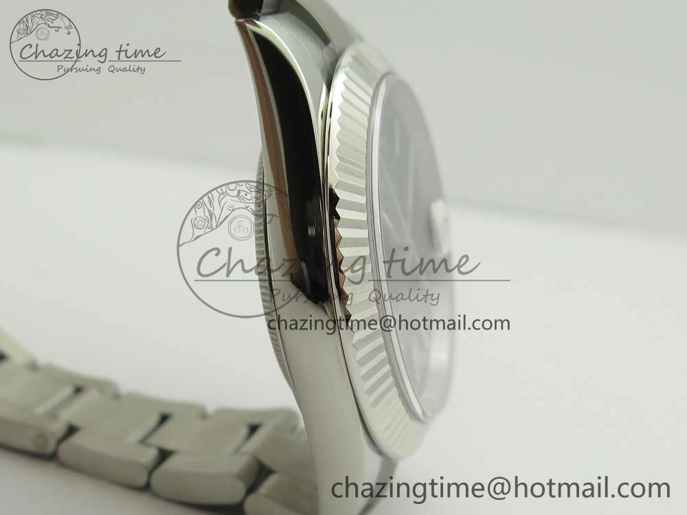 DateJust II 126334 41mm SS BP Maker 1:1 Best Edition Blue Dial Fluted Bezel on Oyster Bracelet