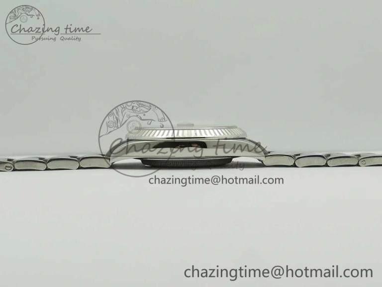 DateJust II 126334 41mm SS BP Maker 1:1 Best Edition Gray Dial Fluted Bezel on Oyster Bracelet