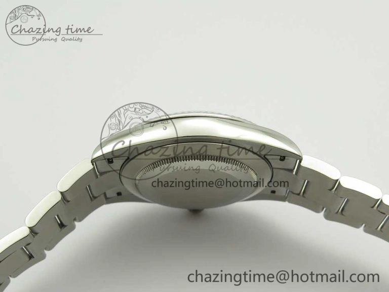 DateJust II 126334 41mm SS BP Maker 1:1 Best Edition Gray Dial Fluted Bezel on Oyster Bracelet