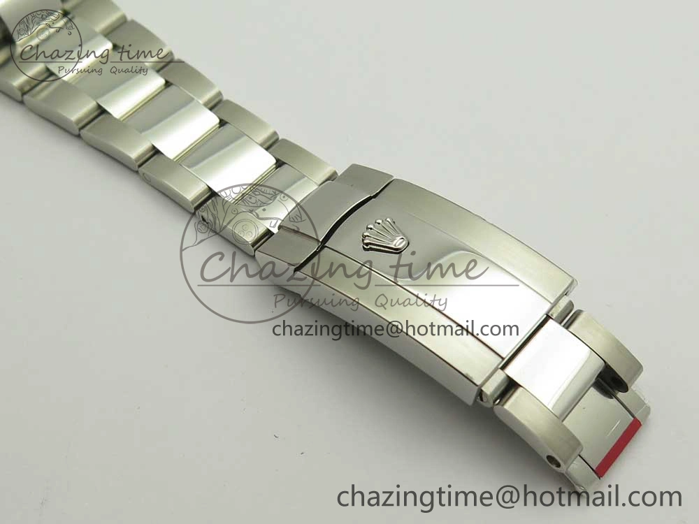 DateJust II 126334 41mm SS BP Maker 1:1 Best Edition Gray Dial Fluted Bezel on Oyster Bracelet