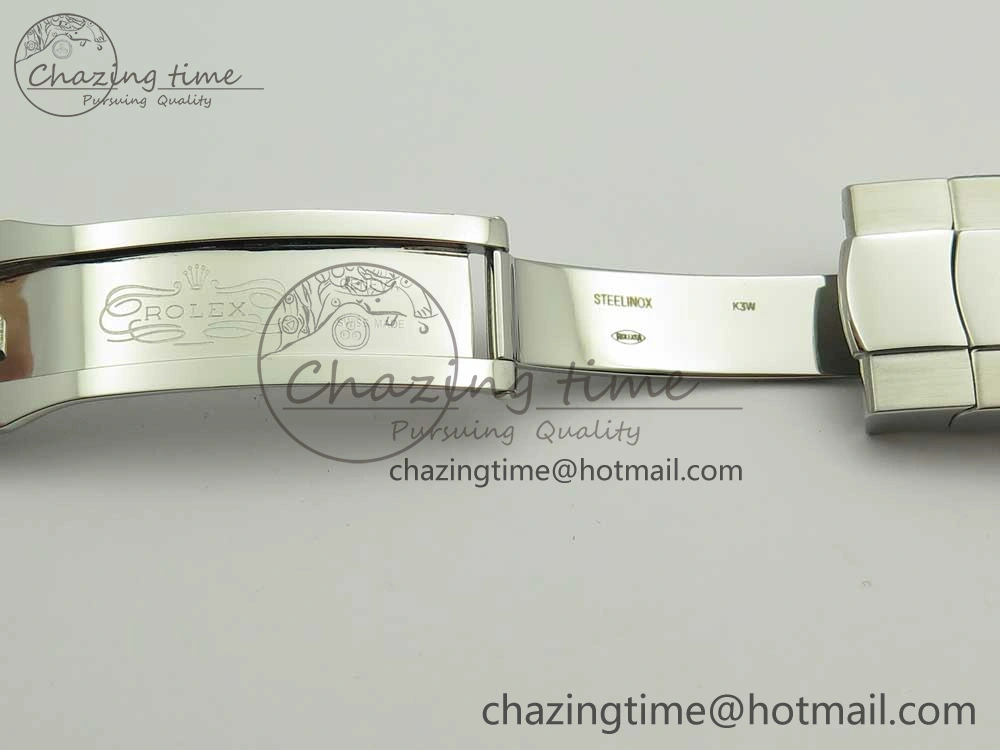 DateJust II 126334 41mm SS BP Maker 1:1 Best Edition Gray Dial Fluted Bezel on Oyster Bracelet