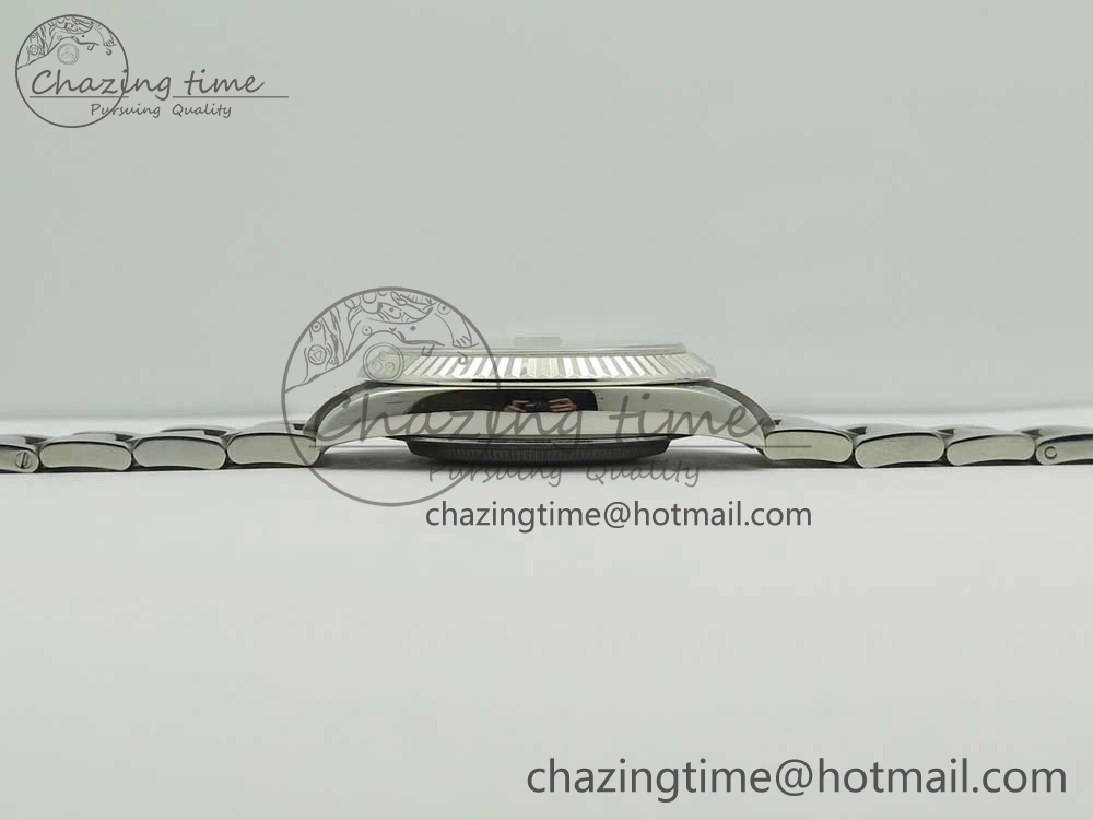 DateJust II 126334 41mm SS BP Maker 1:1 Best Edition Silver Dial Fluted Bezel on Oyster Bracelet