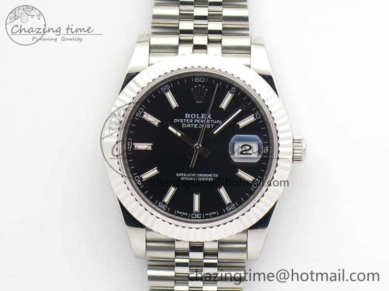 DateJust II 40mm BP Maker Best Edition Black Dial On New Version Jubilee Bracelet A2813