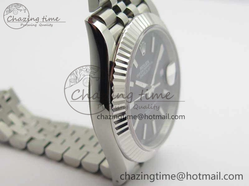 DateJust II 40mm BP Maker Best Edition Black Dial On New Version Jubilee Bracelet A2813