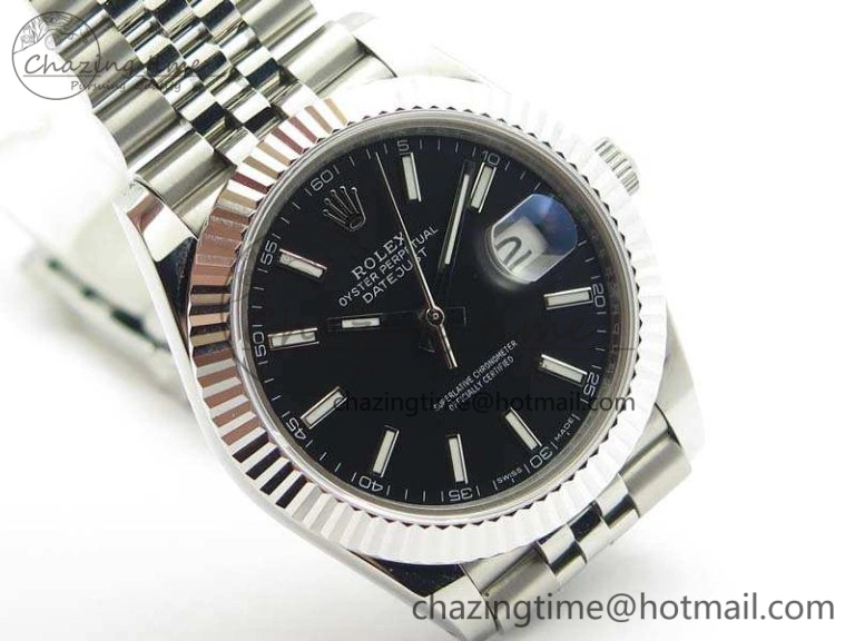 DateJust II 40mm BP Maker Best Edition Black Dial On New Version Jubilee Bracelet A2813