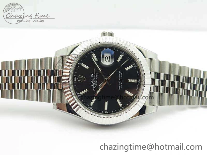 DateJust II 40mm BP Maker Best Edition Black Dial On New Version Jubilee Bracelet A2813