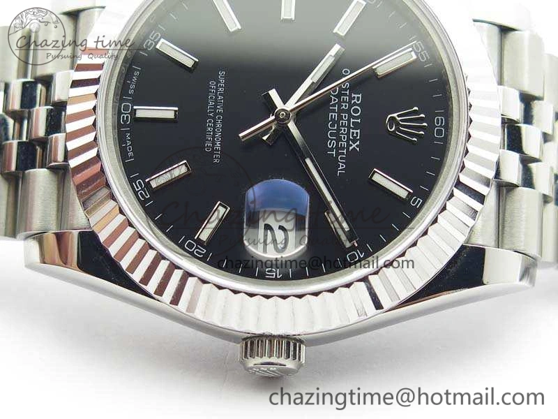 DateJust II 40mm BP Maker Best Edition Black Dial On New Version Jubilee Bracelet A2813