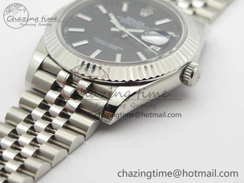 DateJust II 40mm BP Maker Best Edition Black Dial On New Version Jubilee Bracelet A2813
