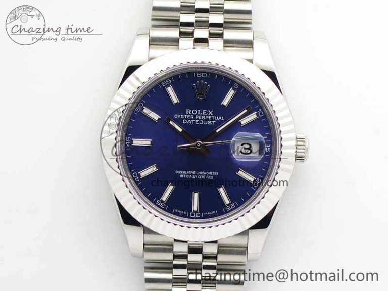 DateJust II 40mm BP Maker Best Edition Blue Dial On New Version Jubilee Bracelet A2813