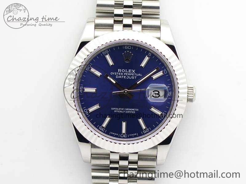 DateJust II 40mm BP Maker Best Edition Blue Dial On New Version Jubilee Bracelet A2813