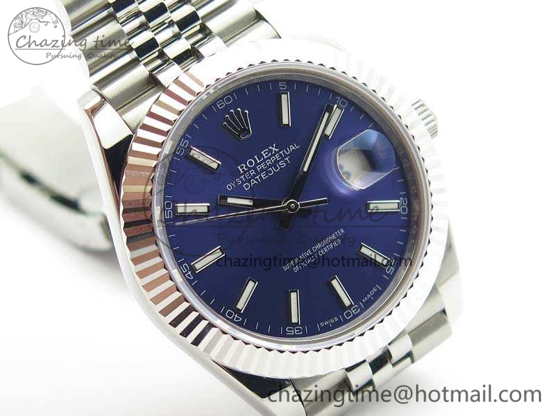 DateJust II 40mm BP Maker Best Edition Blue Dial On New Version Jubilee Bracelet A2813