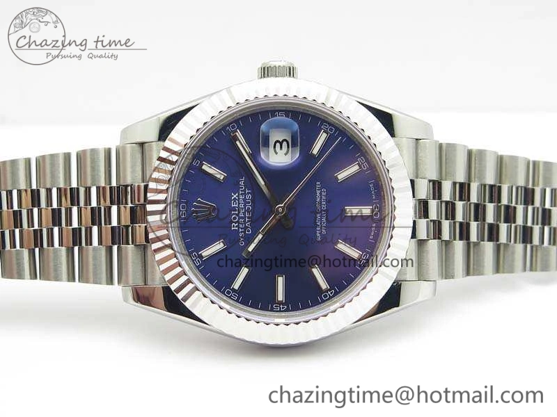 DateJust II 40mm BP Maker Best Edition Blue Dial On New Version Jubilee Bracelet A2813