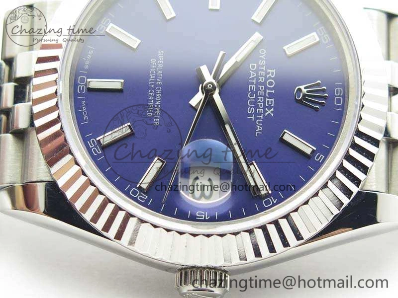 DateJust II 40mm BP Maker Best Edition Blue Dial On New Version Jubilee Bracelet A2813