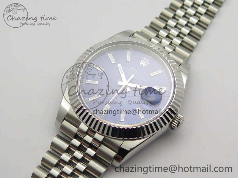 DateJust II 40mm BP Maker Best Edition Blue Dial On New Version Jubilee Bracelet A2813