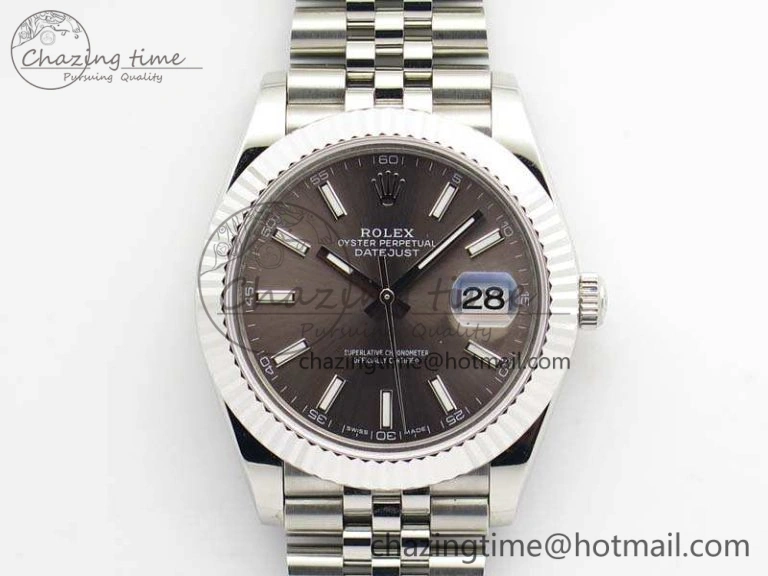 DateJust II 40mm BP Maker Best Edition Gray Dial On New Version Jubilee Bracelet A2813