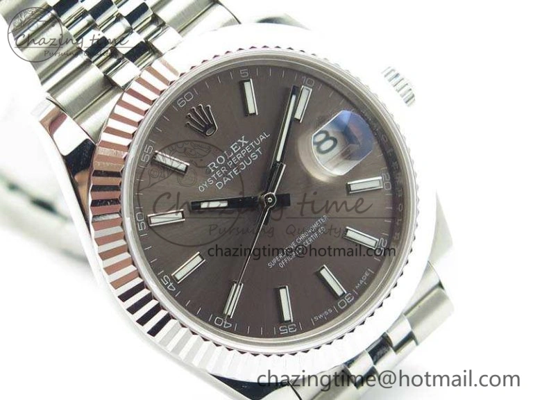 DateJust II 40mm BP Maker Best Edition Gray Dial On New Version Jubilee Bracelet A2813