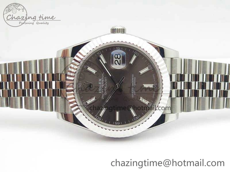 DateJust II 40mm BP Maker Best Edition Gray Dial On New Version Jubilee Bracelet A2813