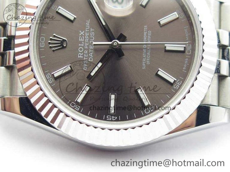 DateJust II 40mm BP Maker Best Edition Gray Dial On New Version Jubilee Bracelet A2813
